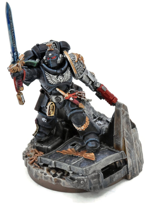 DARK ANGELS Primaris Lieutenant With Power Sword #1 WELL PAINTED Warhammer 40K