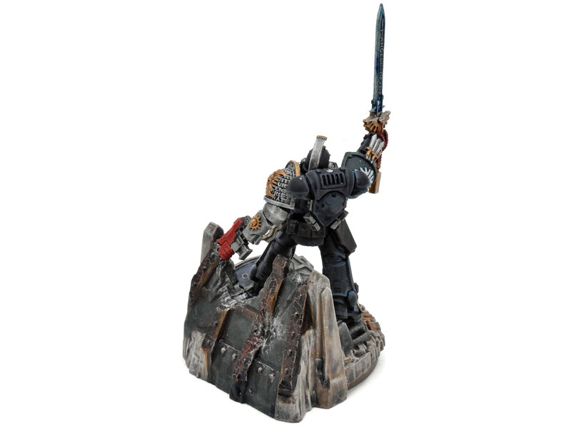 Games Workshop DARK ANGELS Primaris Lieutenant With Power Sword #1 WELL PAINTED Warhammer 40K