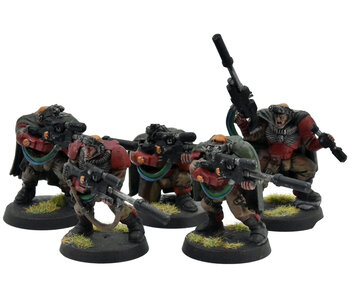 SPACE MARINES 5 Scout With Sniper Rifles #1 Warhammer 40K