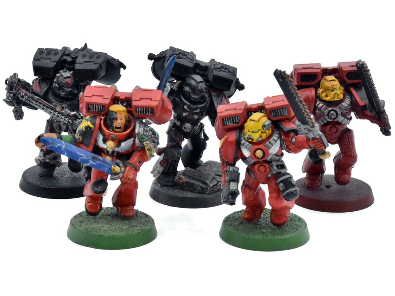 Games Workshop BLOOD ANGELS 5 Assault Intercessors With Jump Pack #2 Warhammer 40K