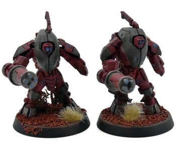 TAU EMPIRE 2 Xv25 Stealth Battlesuits #3 Warhammer 40K