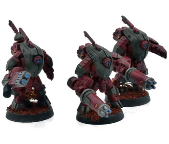 TAU EMPIRE 3 Xv25 Stealth Battlesuits #2 Warhammer 40K