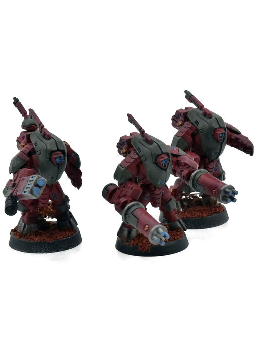 TAU EMPIRE 3 Xv25 Stealth Battlesuits #2 Warhammer 40K