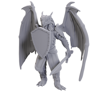 D&D Unpainted Minis Wv25 Dragonborn Of Bahamut