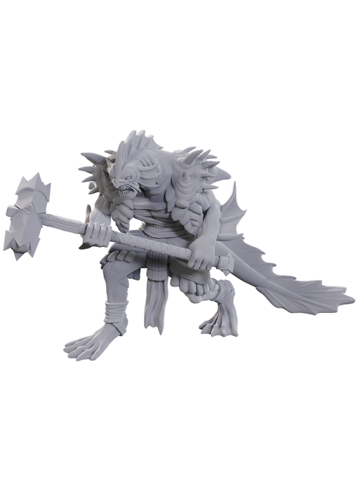 D&D Unpainted Minis Wv25 Sahuagin Coral Smasher