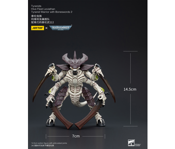 Hive Fleet Leviathan Tyranid Warrior with Boneswords Tyranids Joy Toy