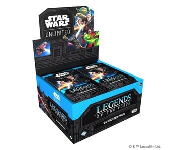 Star Wars Unlimited - Legends of the Force - Booster Display (EN) (PRE ORDER)
