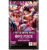 Bandai One Piece CG OP-11 A Fist Of Divine Speed Booster Display (EN)