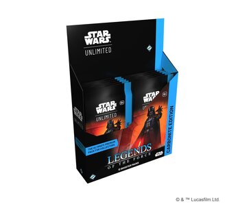 Star Wars Unlimited - Legends of the Force - Carbonite Booster Display (EN) (PRE ORDER)
