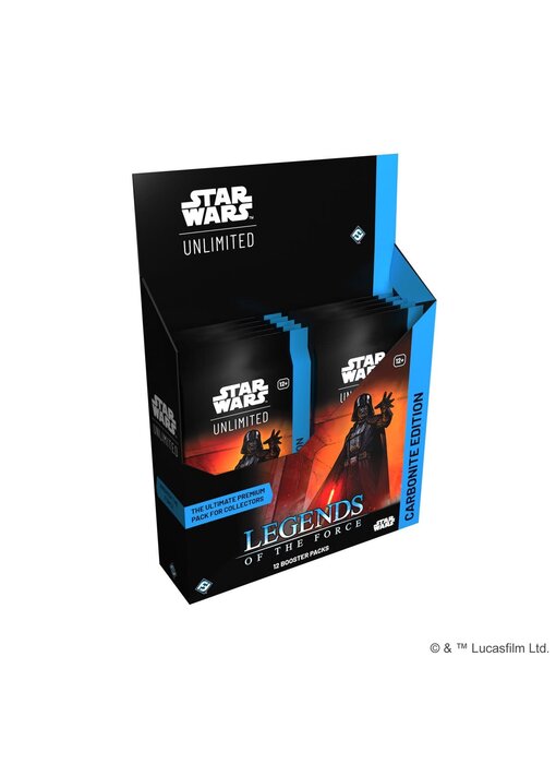 Star Wars Unlimited - Legends of the Force - Carbonite Booster Display (EN) (PRE ORDER)