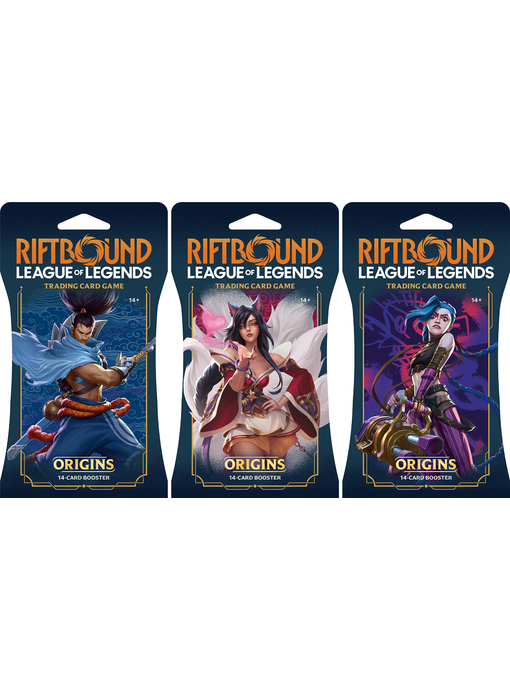 Riftbound League Of Legends TCG Origins Sleeved Booster Pack (EN) (PRE ORDER)