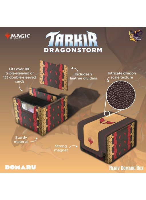 Gatherers Tavern Mtg Tarkir Dragonstorm Domaru Box - Neriv