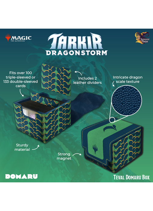 Gatherers Tavern MTG Tarkir Dragonstorm Domaru Box - Teval
