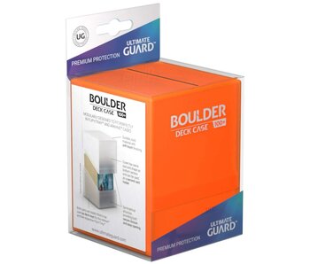 Ultimate Guard Deck Case Boulder 100+ Poppy Topaz (Orange)