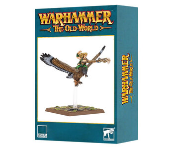 Mage On Warhawk Wood Elf Realms