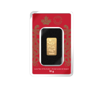 2025 Lunar Year of the Snake – 10 g 99.99% Pure Gold Bar (Premium Bullion)