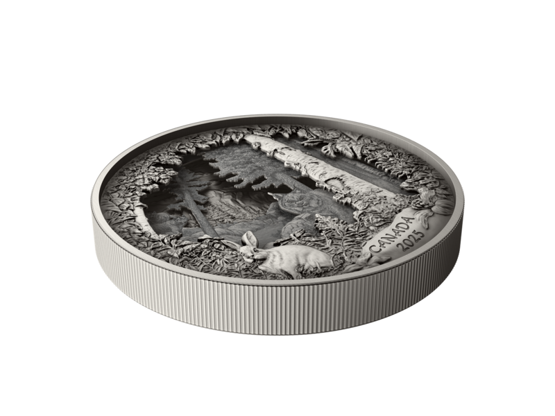 Monnaie Royale Canadienne Predator or Prey in Shadow Box – Fine Silver Coin (2025)