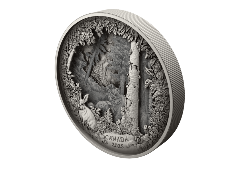 Monnaie Royale Canadienne Predator or Prey in Shadow Box – Fine Silver Coin (2025)