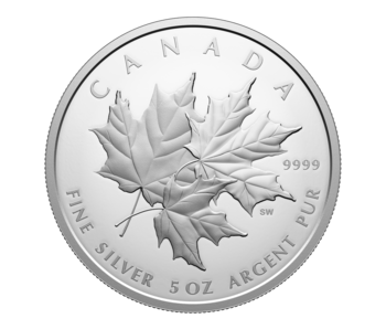 Triple Maple – 5 oz. $50 Fine Silver Coin (2025)