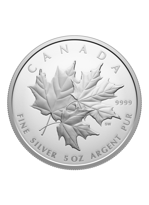 Triple Maple – 5 oz. $50 Fine Silver Coin (2025)