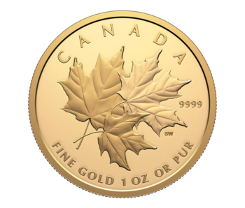 Triple Maple – 1 oz. $200 Pure Gold Coin