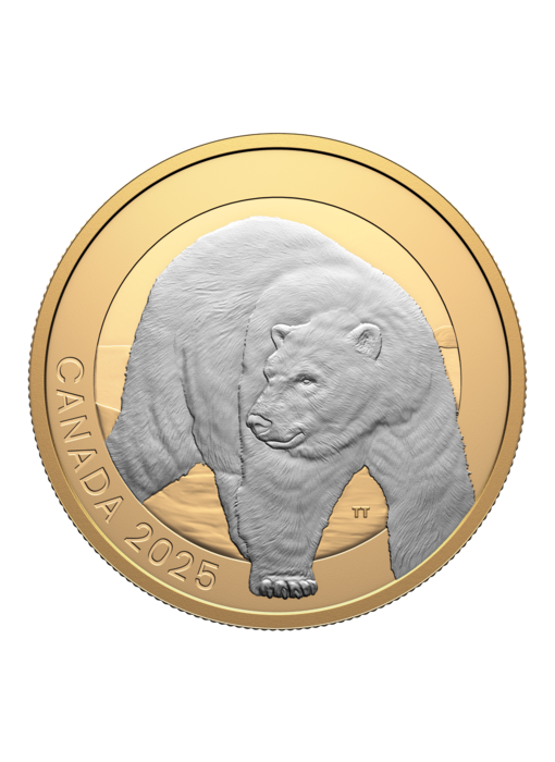 Animal Portraits: Polar Bear – 1 oz. $20 Fine Silver Coin