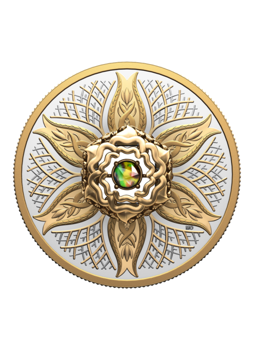 Dancing Ammolite: Elements of Nature - Earth – $20 Fine Silver Coin