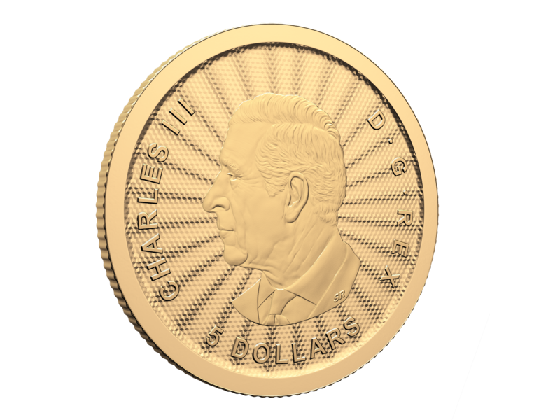 Monnaie Royale Canadienne 2025 The Majestic Polar Bear – 1/10 oz. 99.99% Pure Gold Coin (Premium Bullion)