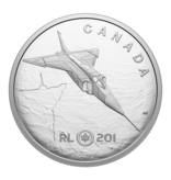 Monnaie Royale Canadienne Avro Arrow – 1 oz. $20 Fine Silver Coin
