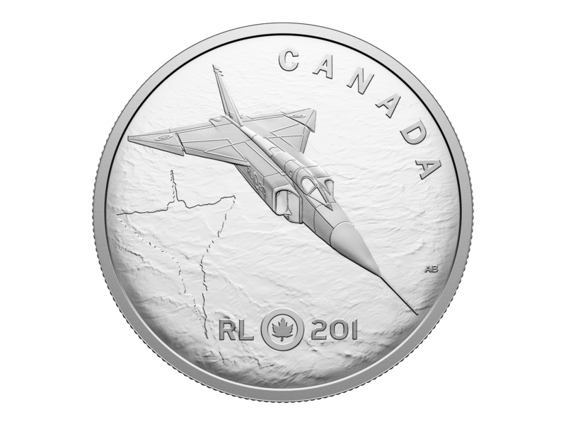 Monnaie Royale Canadienne Avro Arrow – 1 oz. $20 Fine Silver Coin