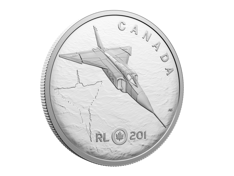 Monnaie Royale Canadienne Avro Arrow – 1 oz. $20 Fine Silver Coin
