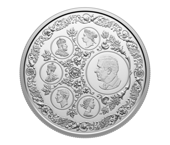 Legacy of the Crown – 5 oz. $50 Fine Silver Coin