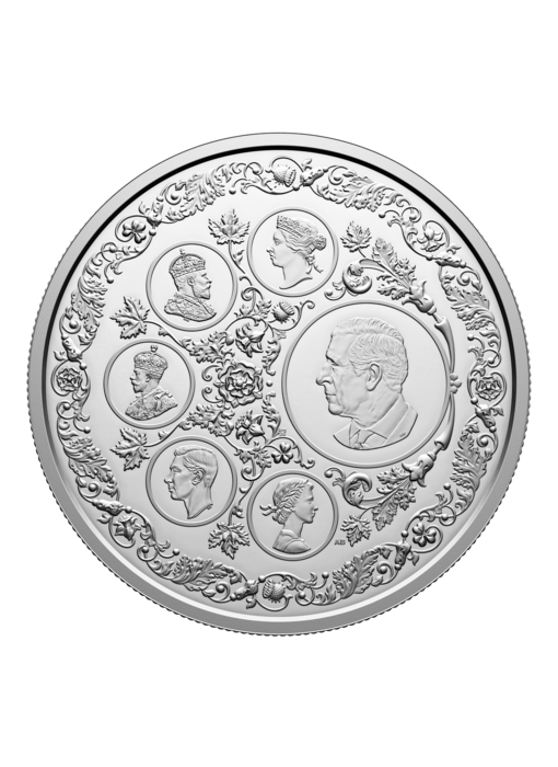Legacy of the Crown – 5 oz. $50 Fine Silver Coin