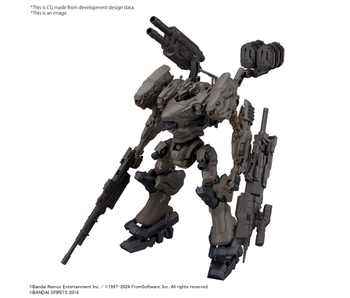 ARMORED CORE VI FIRES OF RUBICON RaD CC-2000 ORBITER NIGHTFALL 30MM Bandai