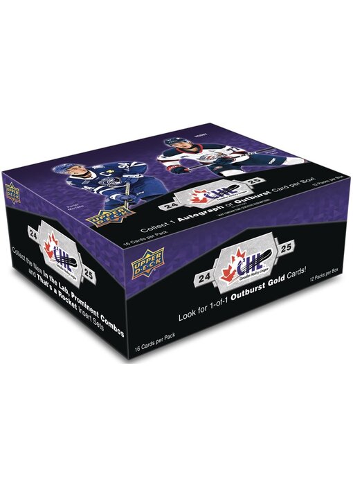 Upper Deck CHL Hockey Hobby Box 24/25