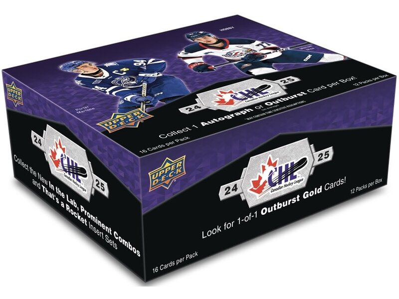 Upper Deck Upper Deck CHL Hockey Hobby Box 24/25