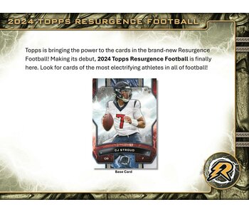 2024 Topps Resurgence Football Blaster Value Box