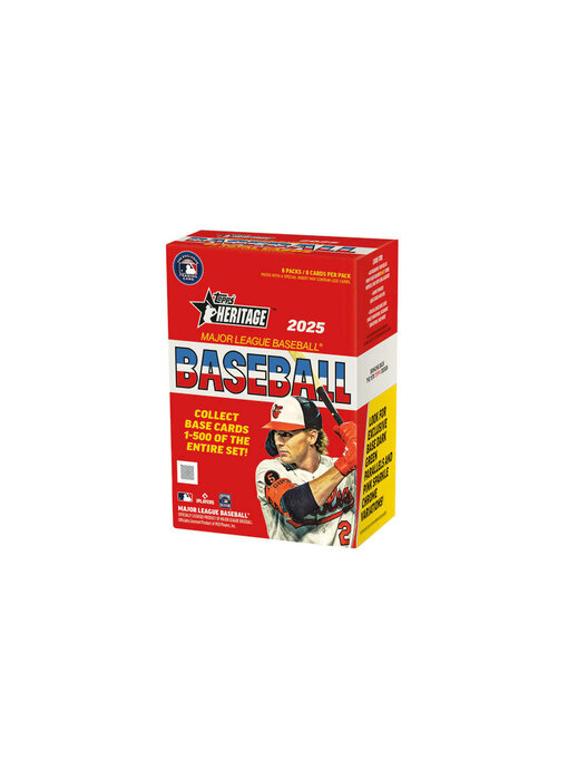 2025 Topps Heritage Baseball Value Box