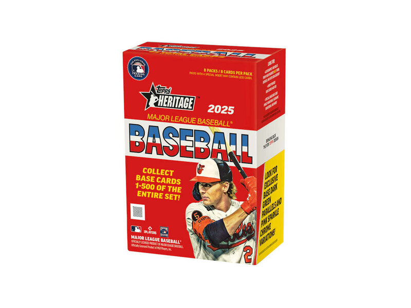 Topps 2025 Topps Heritage Baseball Value Box