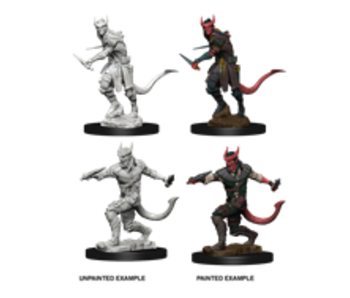 D&D Unpainted Minis Wv5 Tiefling Male Rogue