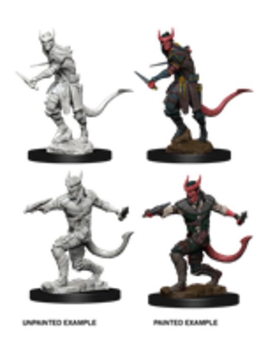 D&D Unpainted Minis Wv5 Tiefling Male Rogue