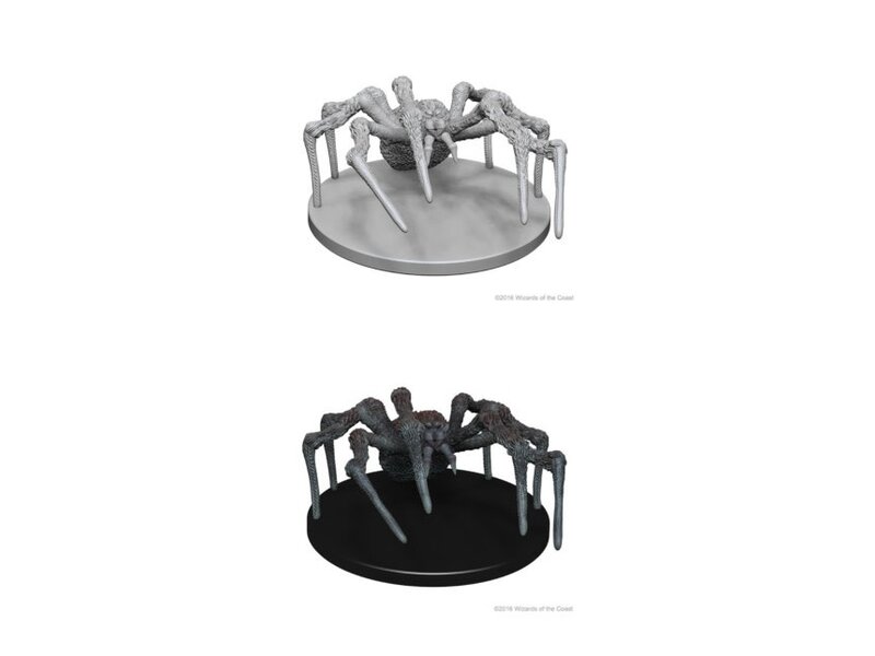 Wizkids D&D Unpainted Minis Wv1 Spiders