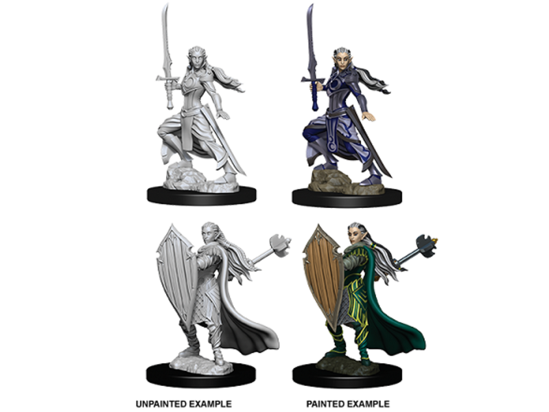 Wizkids D&D Unpainted Minis Wv9 Female Elf Paladin