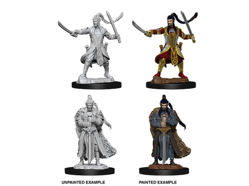 Wizkids D&D Unpainted Minis Wv9 Male Elf Paladin