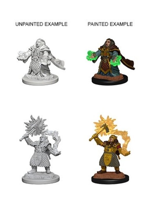 D&D Unpainted Minis Wv4 Dwarf Female Cleric