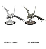 Wizkids D&D Unpainted Minis Wv9 Young White Dragon