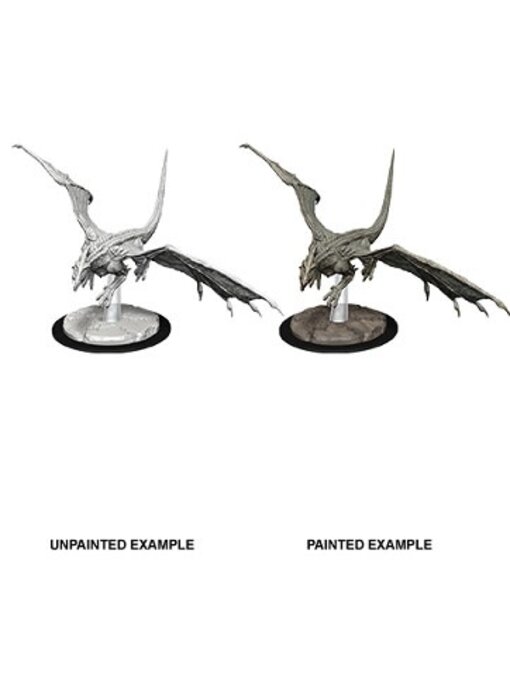 D&D Unpainted Minis Wv9 Young White Dragon