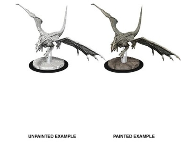 Wizkids D&D Unpainted Minis Wv9 Young White Dragon