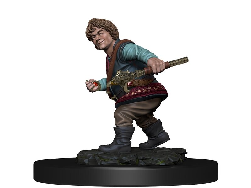Wizkids D&D Unpainted Minis Wv11 Male Halfling Rogue