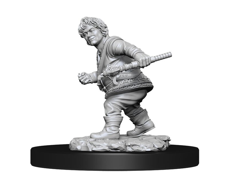 Wizkids D&D Unpainted Minis Wv11 Male Halfling Rogue